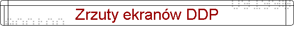 Zrzuty ekranw DDP